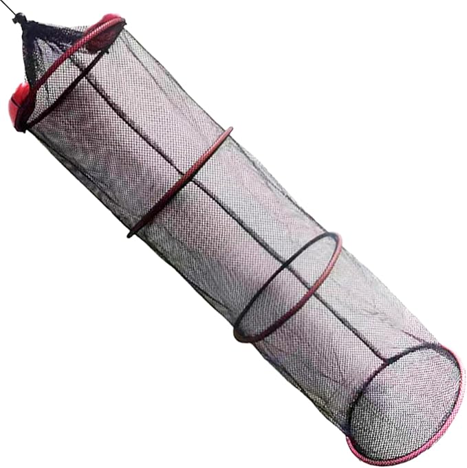 Fish Basket – 25x30cm/25x60cm/25x90cm Nylon, Portable Net Pen, Live Catch - Image 9