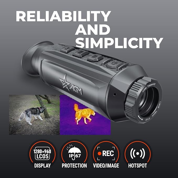 AGM Global Vision Taipan V2 Thermal Imaging monocular - Image 3