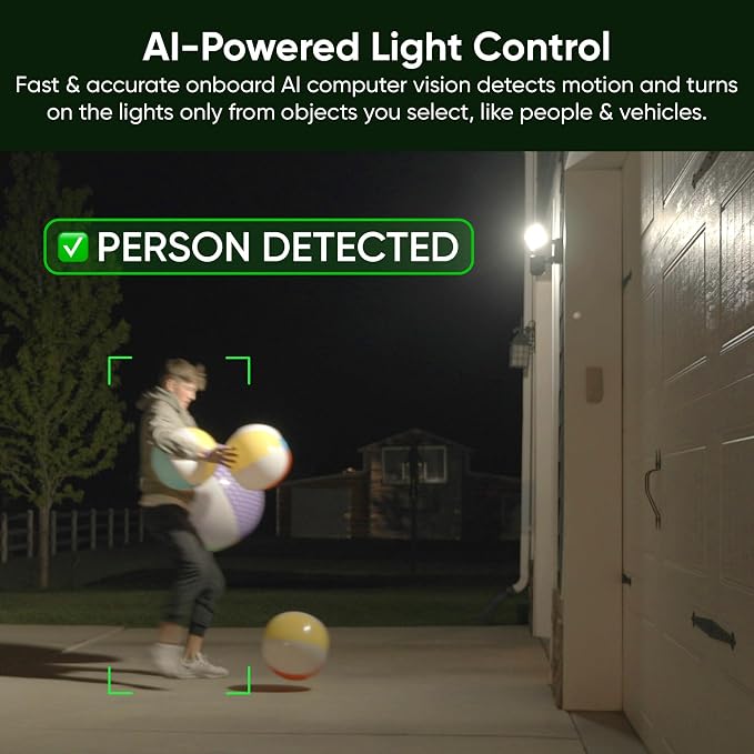 WYZE Floodlight Camera Pro, PCMag Editors' Choice 3000-Lumen LEDs, 2.5K HD - Image 6