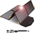 FlexSolar 60W Portable Solar Panels Chargers QC3.0 USB-A USB-C DC5521 8mm by FlexSolar