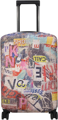 Explore Land Travel Luggage Cover Suitcase Protector Fits 27-30 Inch Case by ExploreLand