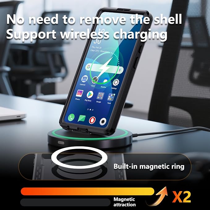 for Samsung Galaxy S26 Ultra Case, Rugged Full Body Underwater Protective Cover - Image 6