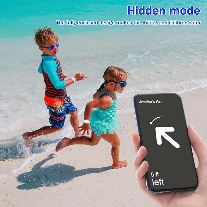 R-fun Waterproof for Air Tag Bracelets Compatible - Image 4