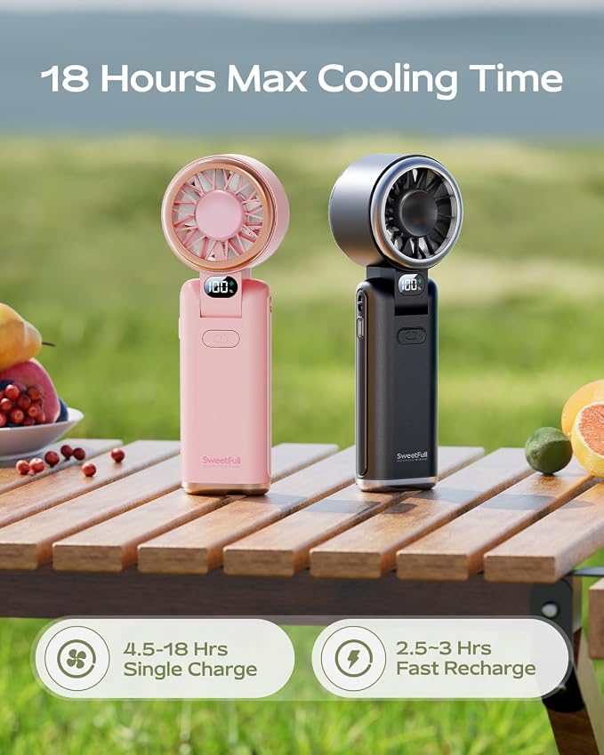 SWEETFULL Portable Handheld Turbo Fan - Image 2