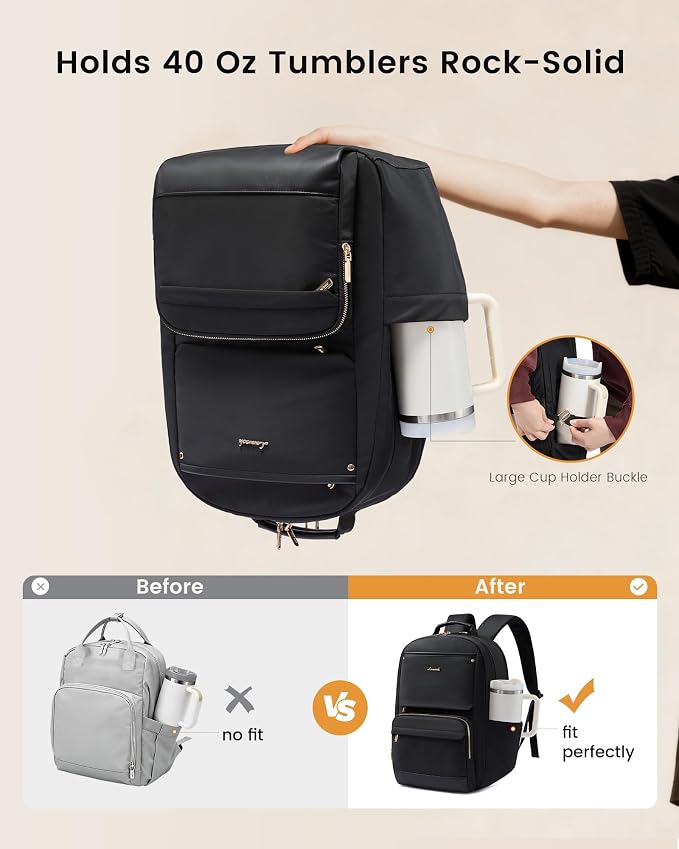 LOVEVOOK Laptop Backpack for Women - Image 3