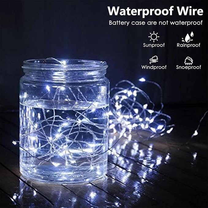 4-Pack Fairy Lights Battery Operated - Image 3