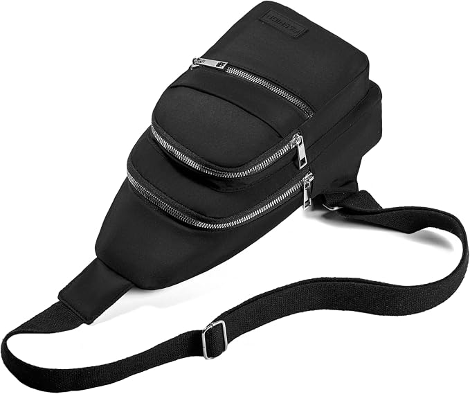 Banelu Cross Body Bag Small Sling Backpack Sling Bags Hiking Daypacks Crossbody - Image 5