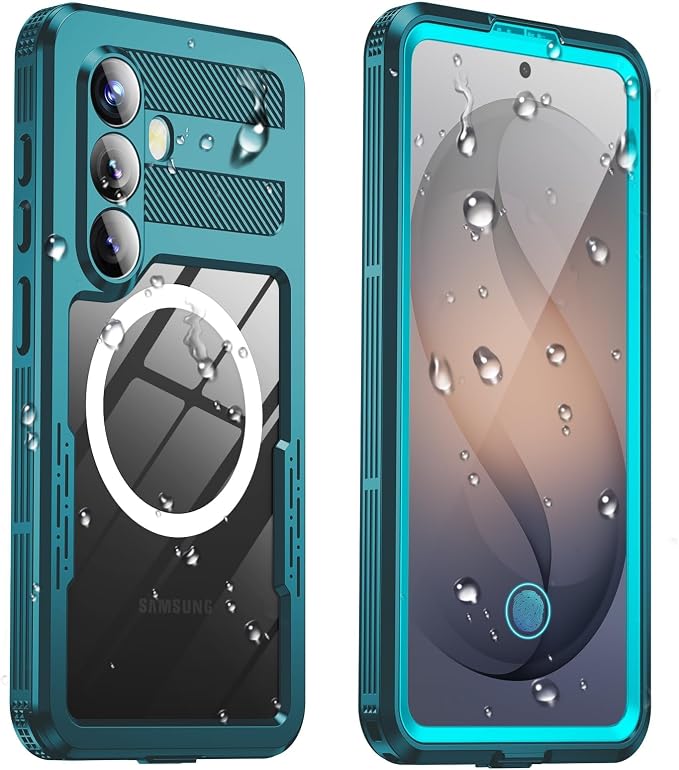for Samsung Galaxy S26+ Plus Waterproof Case, Magnetic Heavy Duty Military by Haireca