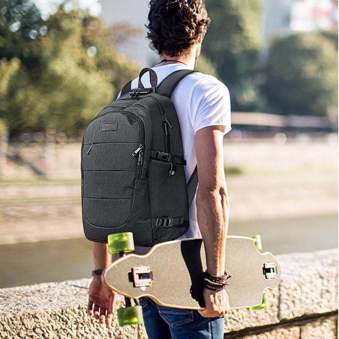 Tzowla Travel Laptop Backpack Water Resistant Anti-Theft Bag - Image 8