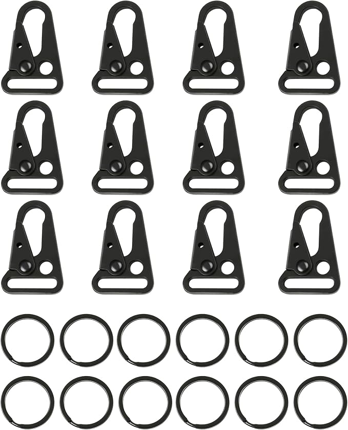 12 Sets Tactical Snap Hooks, Paracord Bracelets, Use by Vagocom