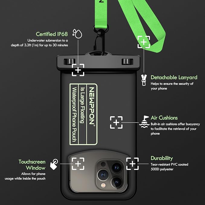 Floating Waterproof Cell Phone Pouch - Image 5