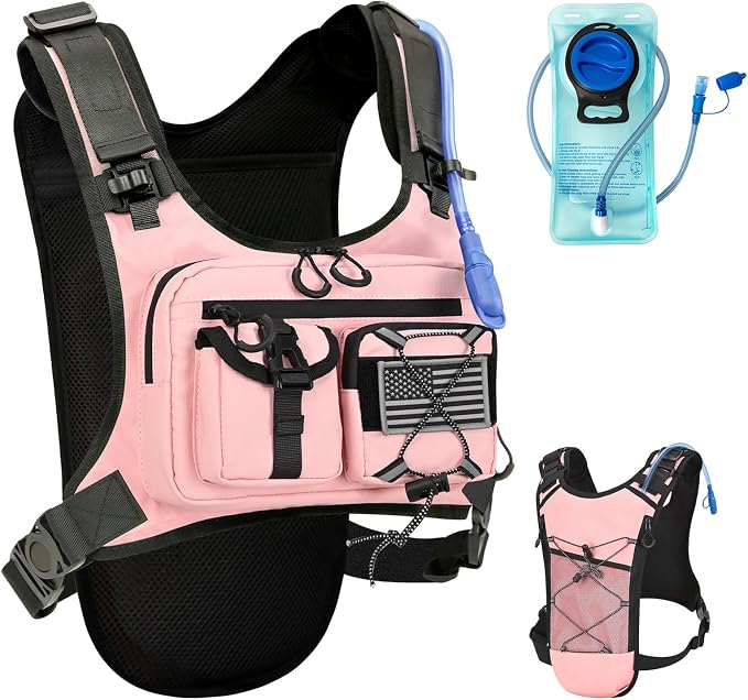 Criuage USA Original Patent Running Hydration Vest Backpack, Lightweight Chest by CriuageDirect