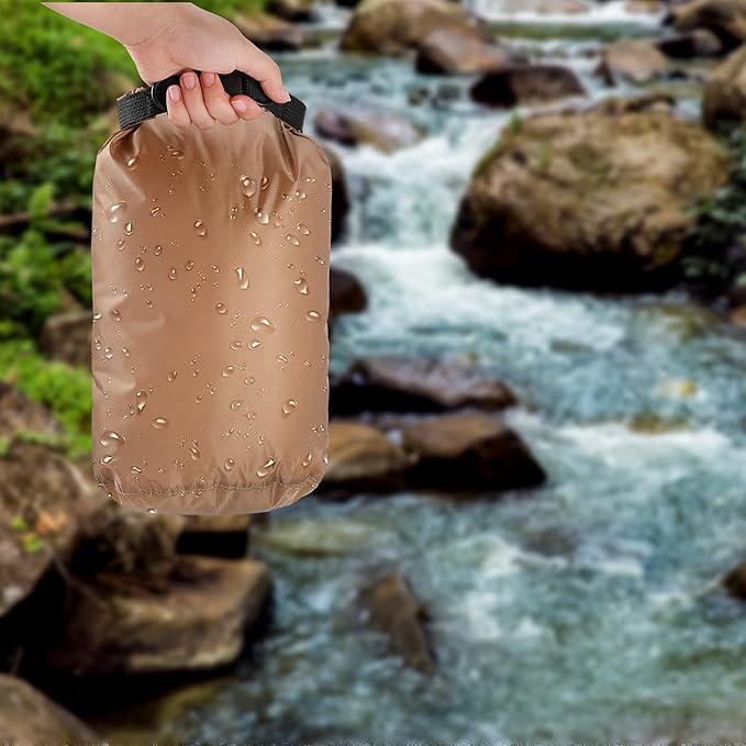 Shappy 6 Pcs Waterproof Dry Bag Set Ultralight Stuff Sack 20/15/10/8/5/3L - Image 6