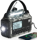 Mesqool Emergency Radio AM/FM/SW/NOAA Weather Radio, 12000 Battery Powered by Mesqool