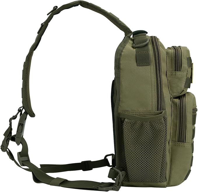 Rover Sling Pack Tactical Shoulder Sling Bag Backpack - Image 6
