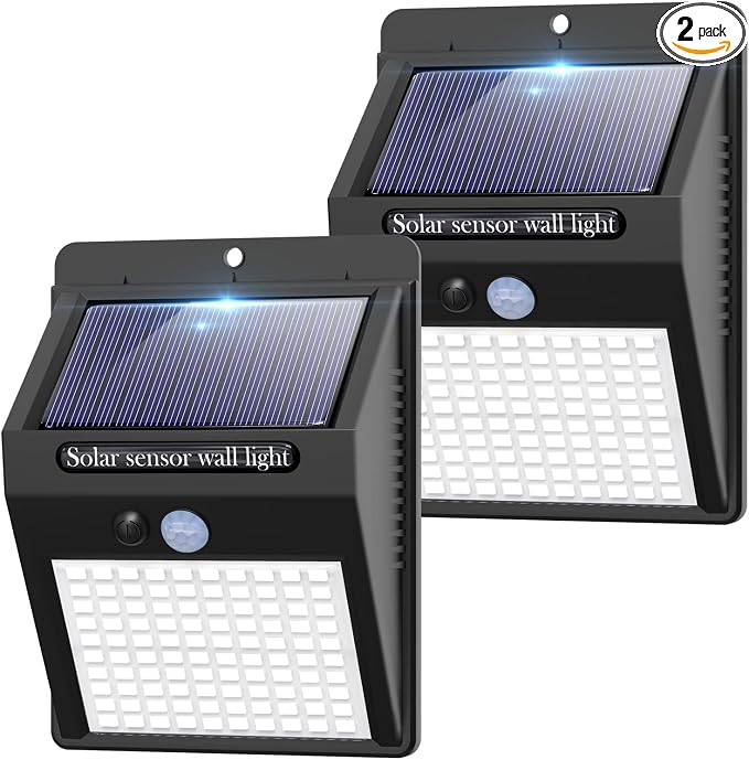 2 Pack Outdoor Solar Motion Lights by kolpop