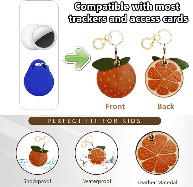 Leather Keychain Holder Case Compatible - Image 4
