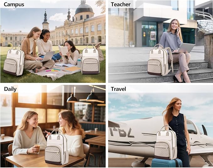 Laptop Backpack for Women Work Bag - Image 7