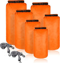Shappy 6 Pcs Waterproof Dry Bag Set Ultralight Stuff Sack 20/15/10/8/5/3L by Shappy