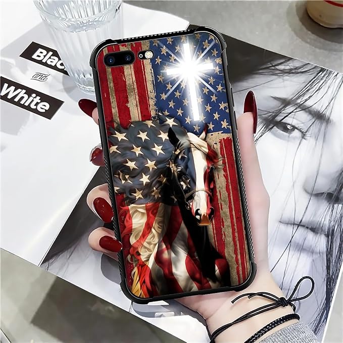 Case for iPhone 7 Plus/8 Plus, Soft Silicone Hard Acrylic for Shock Protection - Image 7