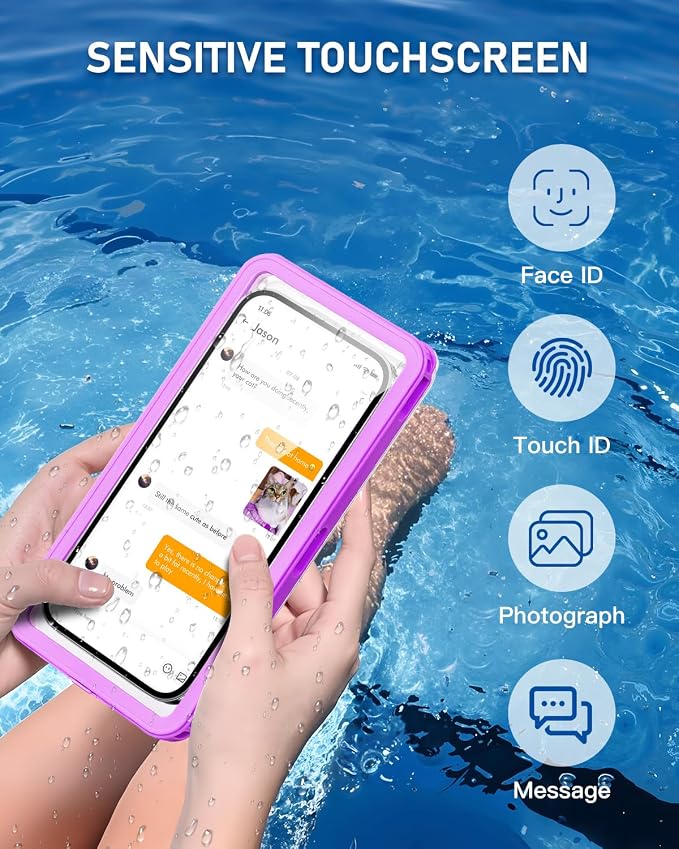 Waterproof Phone Case, IPX8 Waterproof Phone Pouch - Image 4