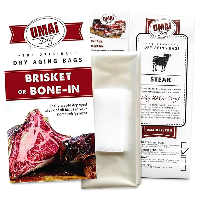 UMAi Dry Aging Bag for Steaks, Dry Age Bags for Meat, Brisket or Bone-In up to - Image 2