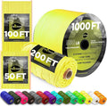 TECEUM 5/32" Paracord Rope 1000 – 1000ft / 200ft / 100ft / 50ft – Tactical by TECEUM
