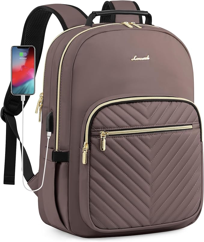 LOVEVOOK Laptop Backpack Purse for Women, Large Capacity Travel Business - Image 2
