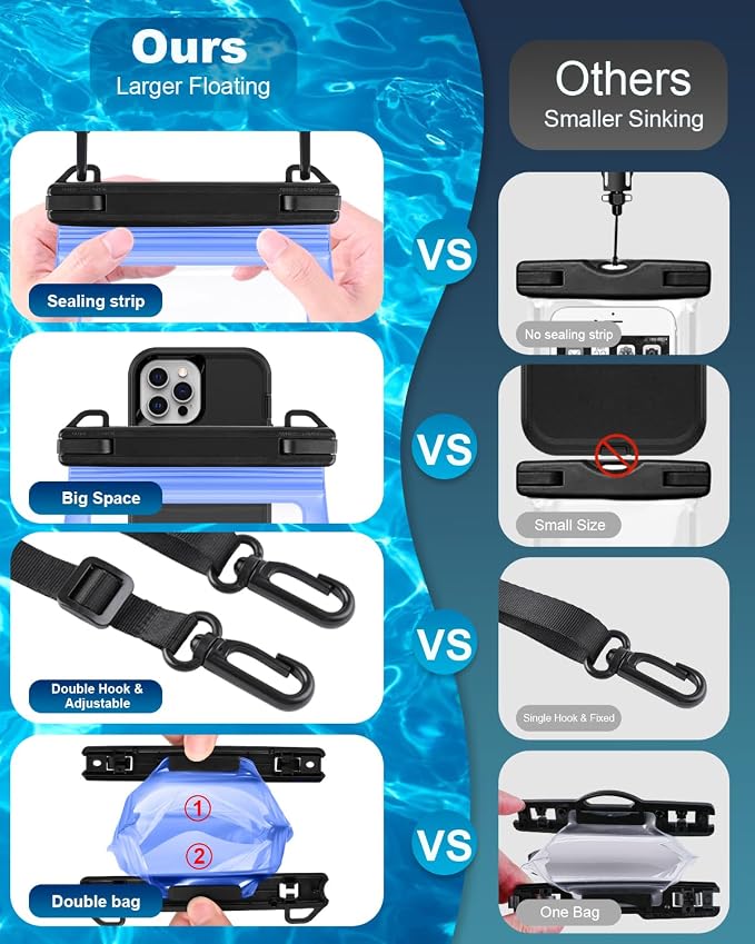 Large Waterproof Phone Pouch Floating, Waterproof Phone Case - Image 7