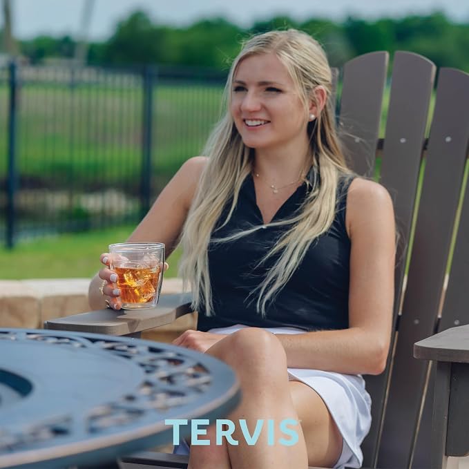 Tervis Clear & Colorful Tabletop 12oz Made in USA Double Walled Insulated - Image 6