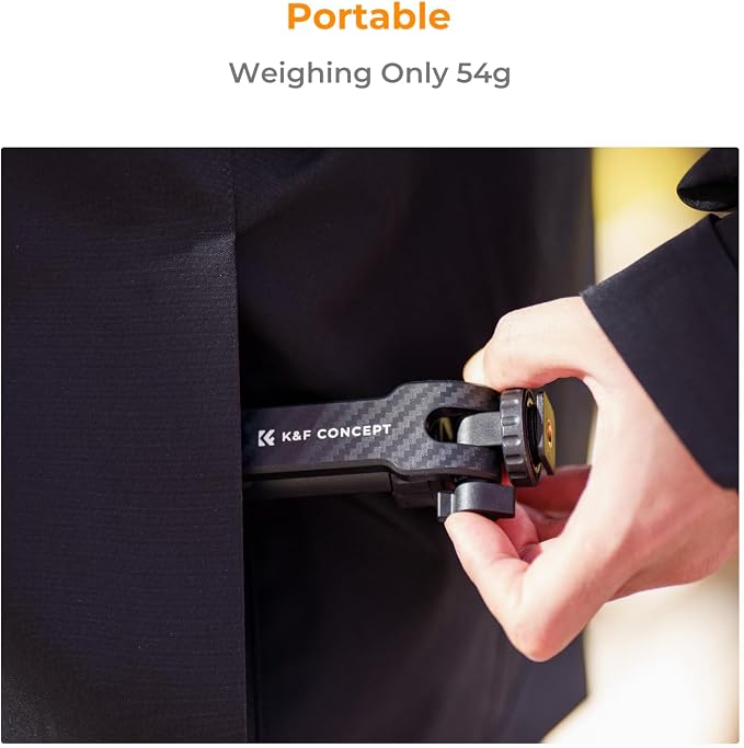 K&F CONCEPT Phone Tripod Mount, Universal Smartphone Adapter - Image 7