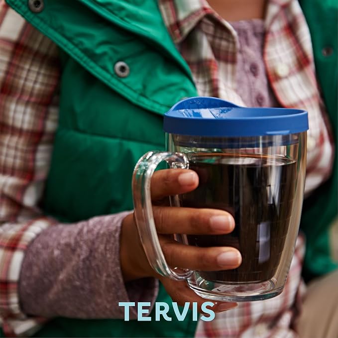 Tervis Clear & Colorful Tabletop Made in USA Double Walled Insulated Tumbler - Image 6