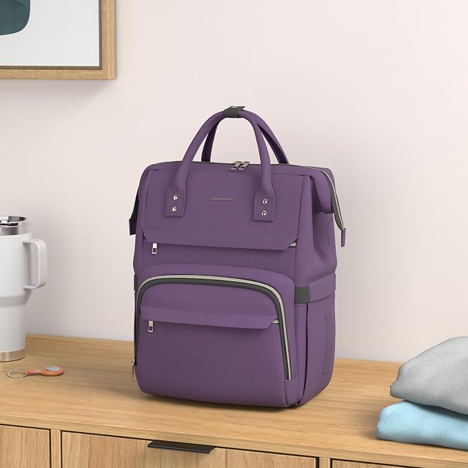 LOVEVOOK Laptop Backpack for Women, 17 Inch Professional Womens Travel Backpack - Image 2