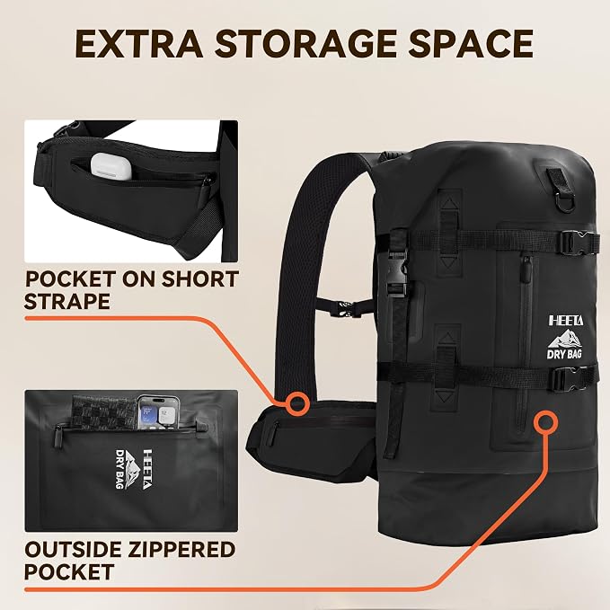 HEETA Dry Bags Waterproof Backpack 40L - Image 5