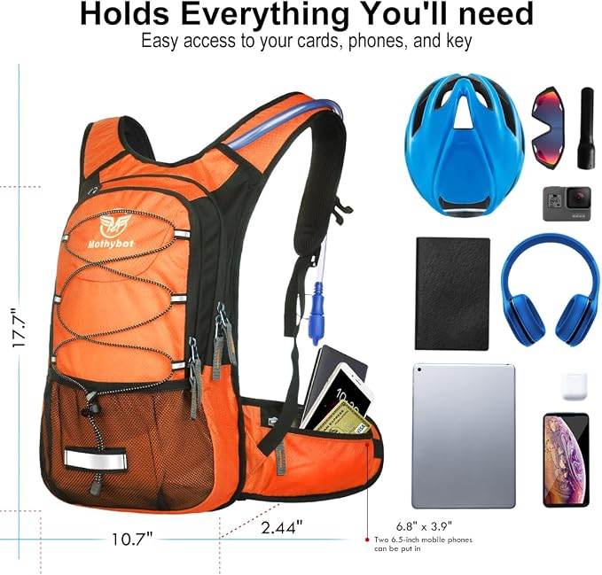 Mothybot Insulated Hydration Backpack Pack - Image 5