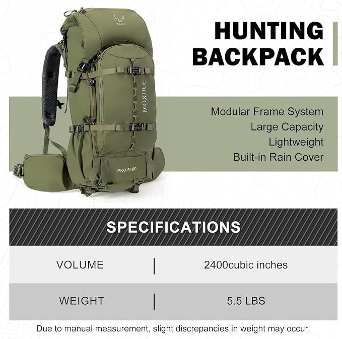 MOXULE Pro 2400 Frame Backpack - Image 4