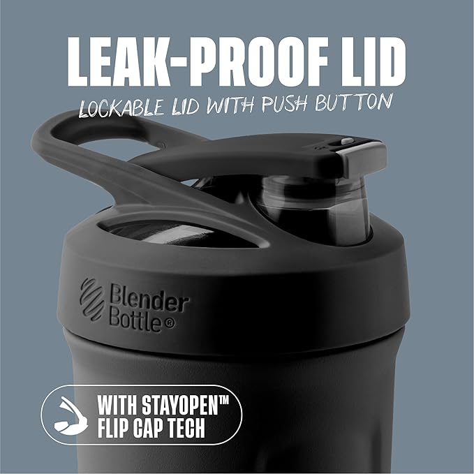 BlenderBottle Strada Shaker Cup Insulated Stainless Steel Water Bottle - Image 2