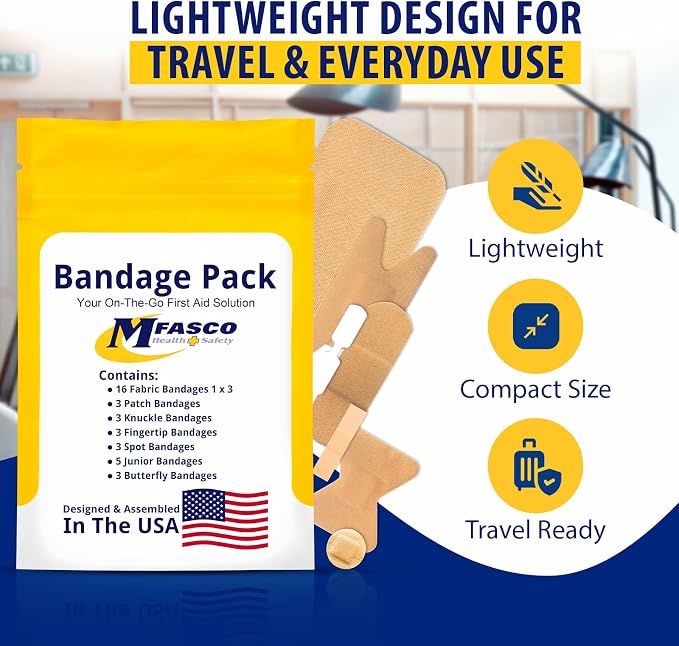 MFASCO First Aid Kit Bandage Refill Pack - Image 2