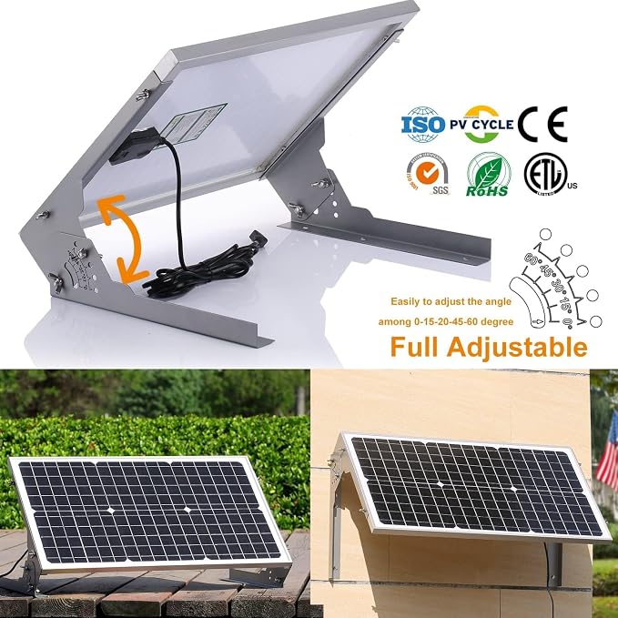 SUNER POWER 12V 30W Solar Battery Charger Maintainer, Built-in UltraSmart MPPT - Image 7