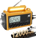 Emergency Radio 12000mAh by ROCAM