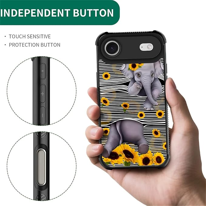 for iPhone 17 Air Case, for MagSafe Graphic Design for Girl Boy Soft Silicone - Image 3