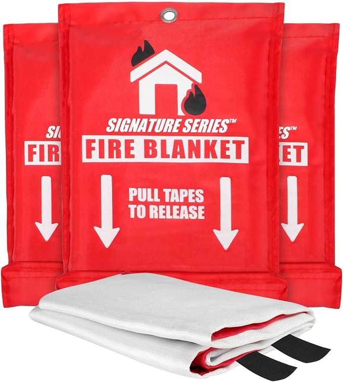 Signature Series Fire Blanket | Flame Suppression Fiberglass Blanket by CertifiedBrands