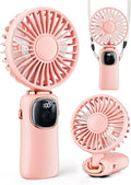 coldSky Portable Handheld Fan, 4000mAh Battery Operated by Fabricshaver