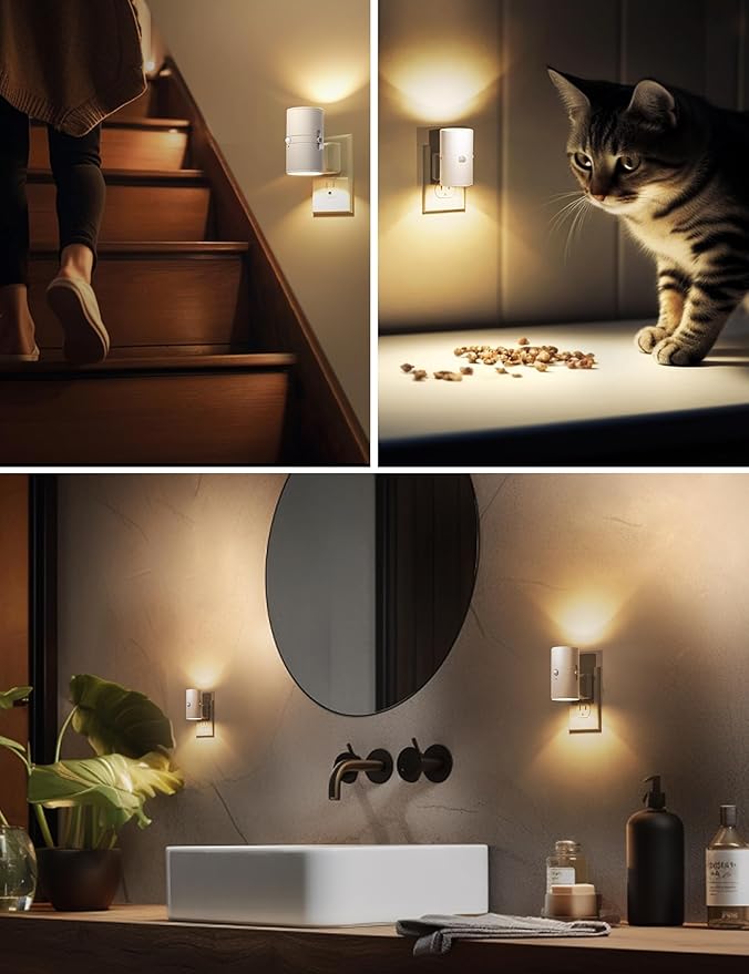 L LOHAS LED Motion Sensor Night Light Plug in, Motion Activated Night Light - Image 6