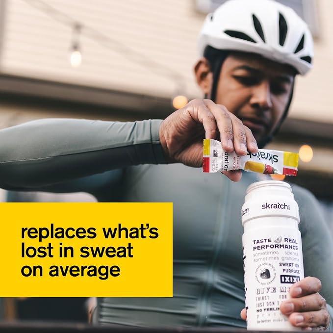 Skratch Labs Hydration Sports Drink Mix Packets – Real‑Fruit Electrolyte Powder - Image 6