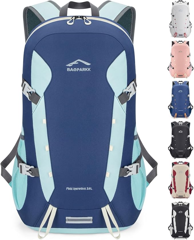 BAGPARKK Hiking Backpack, Large 35L Travel Backpacks by BAGPARKK