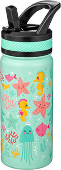 Fanhaw 18 Oz Kids Insulated Water Bottle by FANHAW