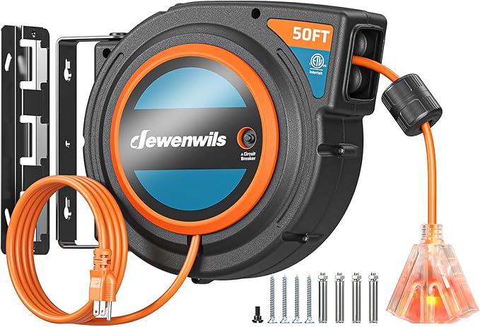 DEWENWILS Extension Cord Reel by DEWENWILS