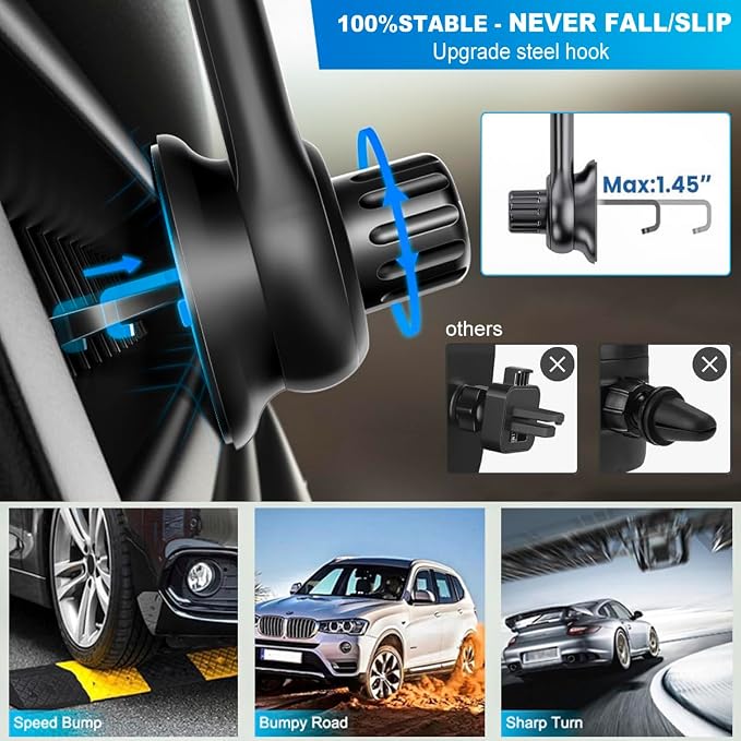 Car Vent Clip for Car Mount Universal Car Phone Holder Mount Vent Clip - Image 5