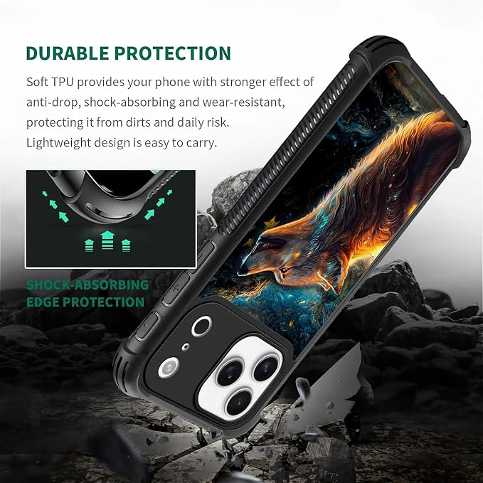 for iPhone 17 Pro Max Case, for MagSafe Graphic Design for Girl Boy Soft - Image 6
